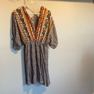 Umgee V neck dress